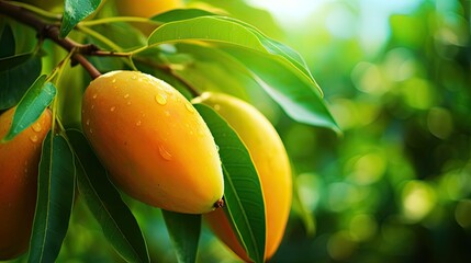 photo background mango fruit