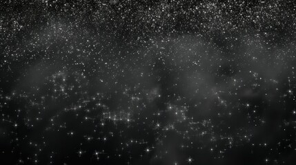 Obraz premium clusters gray stars background