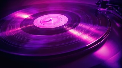 record music background purple