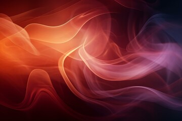 Obraz premium Enigmatic Colorful smoke fog. Texture vapour. Generate Ai