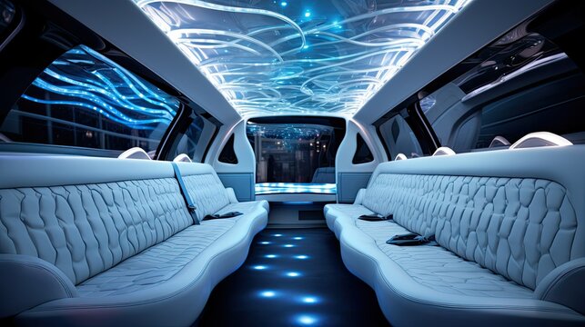 modern limo interior