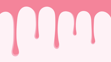 Abstract Strawberry cream melting background