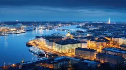 Obraz premium helsinki europe technology