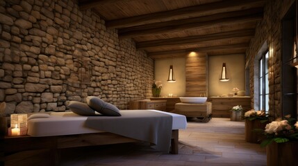Fototapeta premium tranquility spa interior