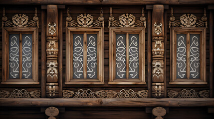 old wooden door