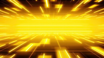 vibrant yellow neon background