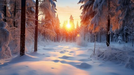 cold sun winter