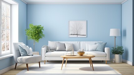 window light blue room