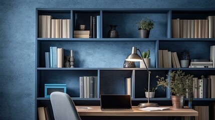 home blue wallpaper
