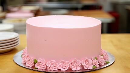 Naklejka premium light pink blank