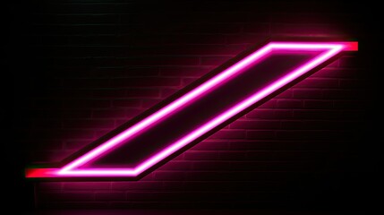 black pink arrow