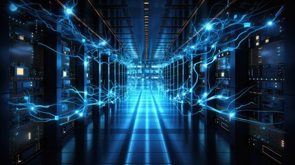 connections network technology background