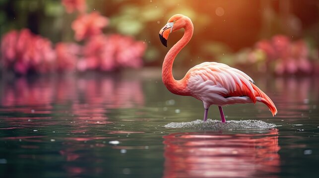 greenery pink paradise