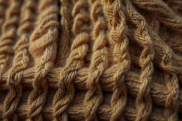 Fototapeta premium Close-up of warm beautiful knitwear