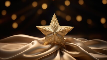 Fototapeta premium recognition award star