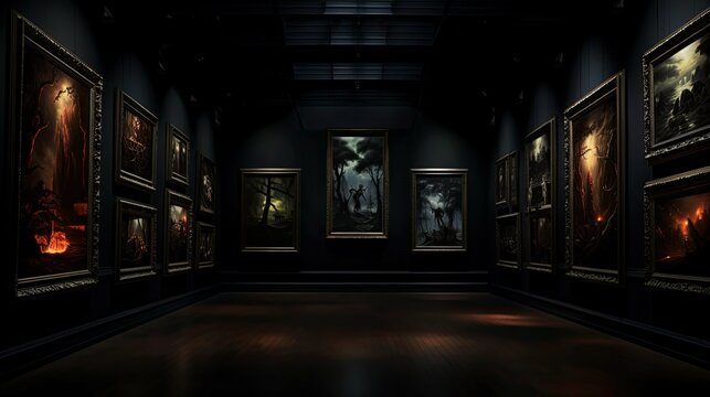 haunting dark gallery