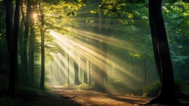 light sun ray lines