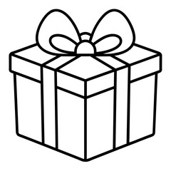 Gift Box Icon vector art illustration (1)