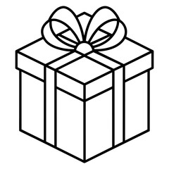 Gift Box Icon vector art illustration (2)