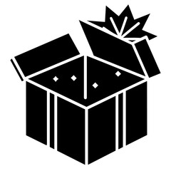 Gift Box Icon vector art illustration (3)