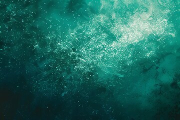Sea green blue grainy color gradient background glowing noise texture cover header poster design