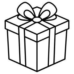 Gift Box Icon vector art illustration (9)