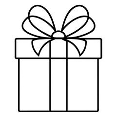 Gift Box Icon vector art illustration (5)