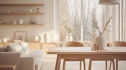 design blurred modern home interior