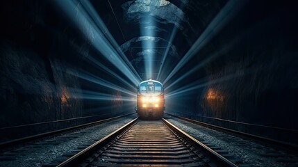 progress light at the end of tunnel