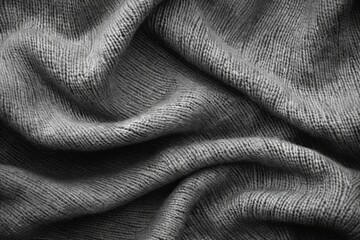 Dark Grey fabric texture background