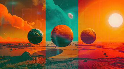 Planets in desert