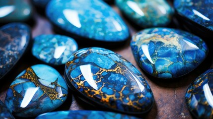patterns blue opal