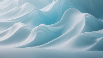Obraz premium Eternal Symphony Background: Abstract White Wave Serenade