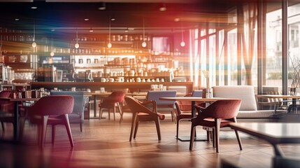 shop blurred commercial interior design