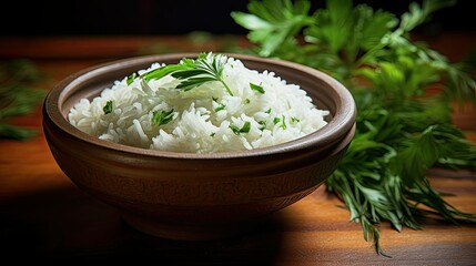 fluffy wheat rice white In the second photograph
