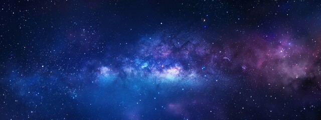 Fototapeta premium amazing blue and purple galaxy background with stars, space background, stars in the sky, stars, stars on black background, stars on dark blue background, galaxy background.