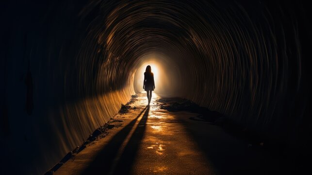 journey light at the end of a tunnel