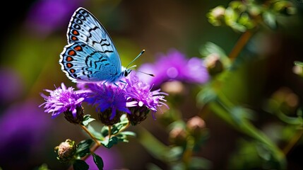 vibrant karner blue butterfly - Powered by Adobe