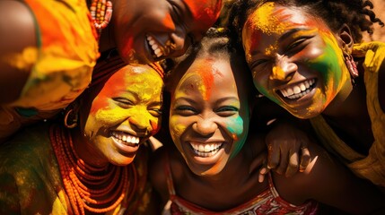 melanated dark skin In the second photograph