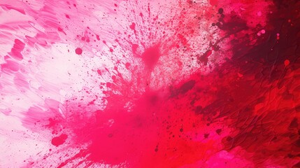 splatters red and pink spray paint background