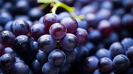 vibrant big grape background