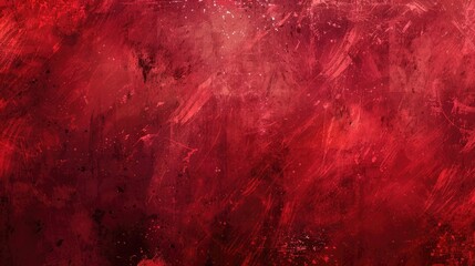 Blank empty textured effect horizontal dirty, wispy, lava-like, messy, or cluttered vector backgrounds of a creative bright dark red or maroon color with gradient and smudges or blotches