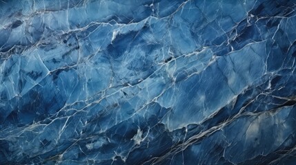 Obraz premium glossy blue stone texture