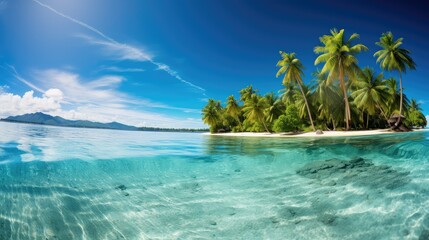 Fototapeta premium glistening sunny outdoors