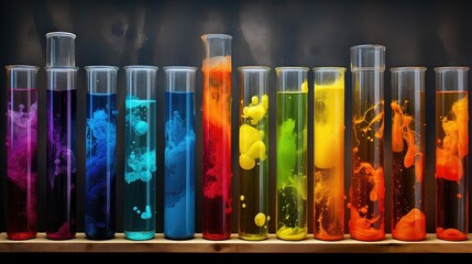 laboratory chemistry illustration