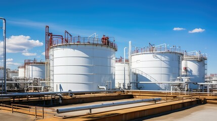 Obraz premium industry oil and gas plant