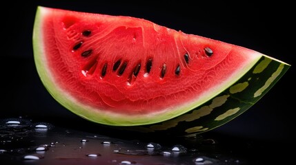 red isolated watermelon background