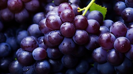 cluster big grape background