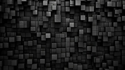 pixelated black and gray digital texture - Powered by Adobe