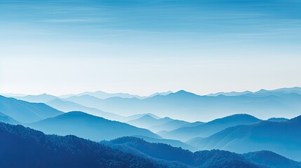 mountain gradient light blue